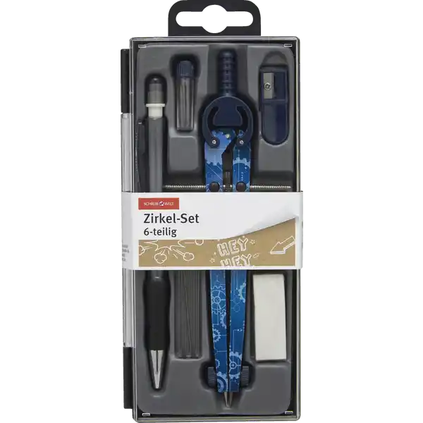 Schreibw. Zirkel-Set