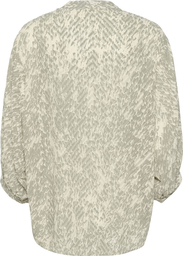Soaked in Luxury SLOsaka Amily Blouse Shadow drop print