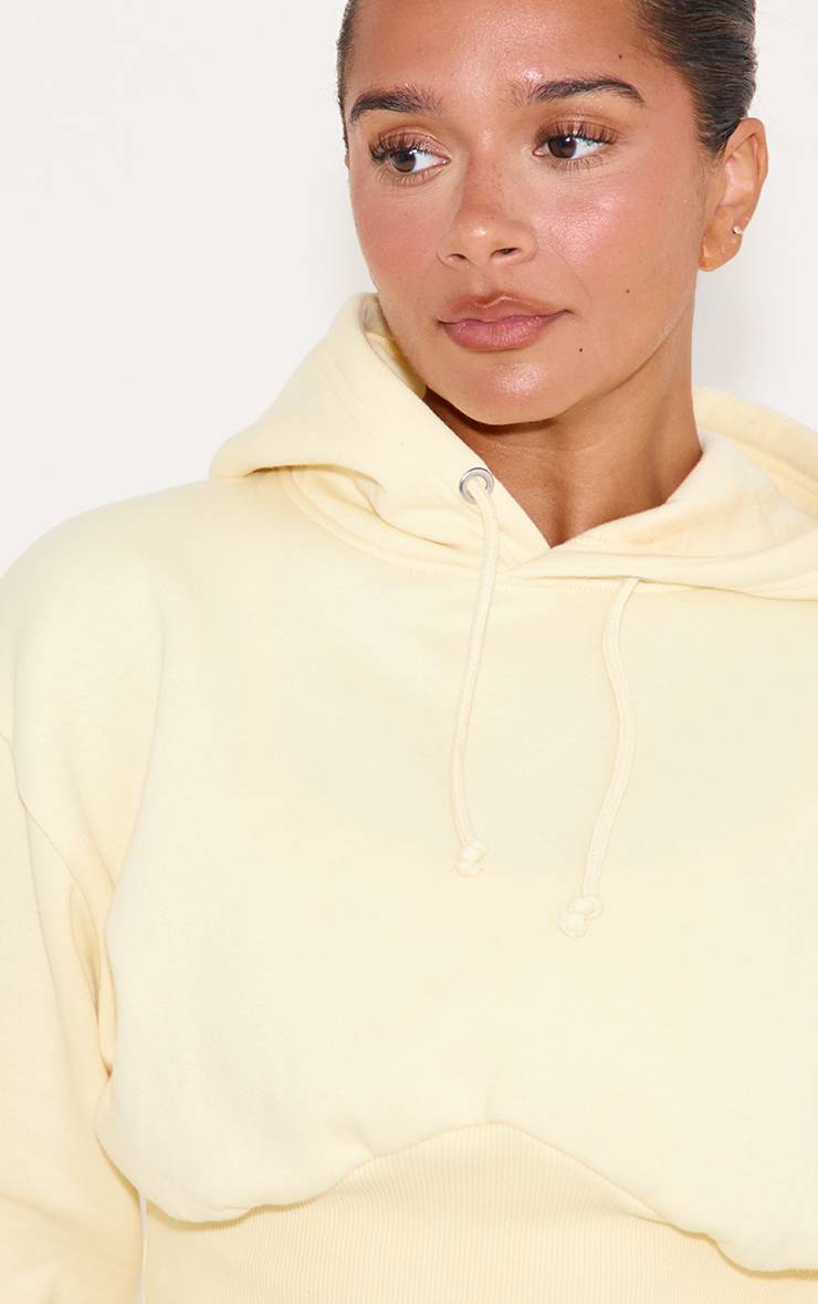 Citron Sweat À Casynthétiqueche Court Taille Froncée Shape