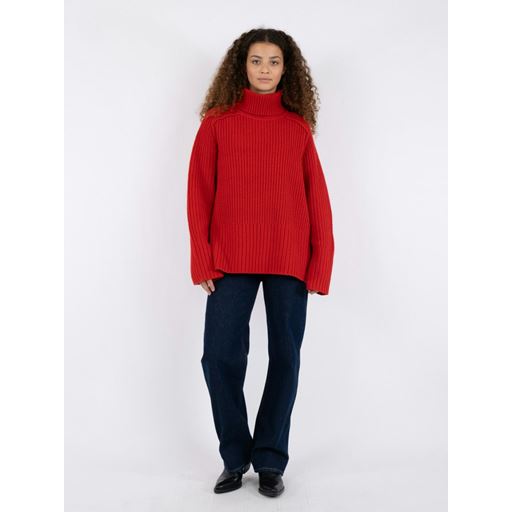 Neo Noir Maggie Knit Striktrøje, Red, 36