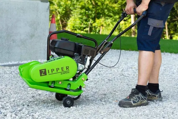 Zipper ZI-RPE60, Vibrationsplade, 13,8 m/min, 150 cm, 3,6 L, 12100 N, Benzin