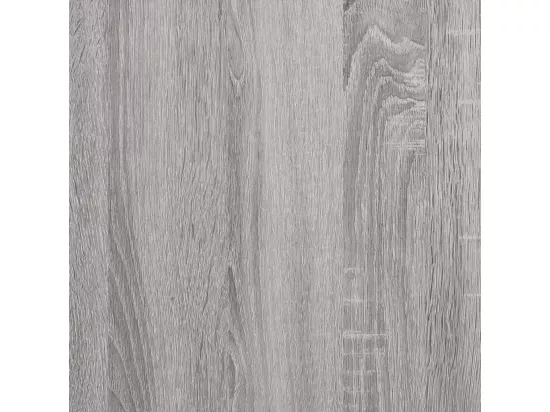 Chariot de bureau Sonoma gris 60x45x60 cm Bois d'ingénierie