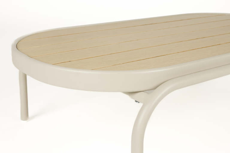 Zuiver Vista salontafel 110x62 beige