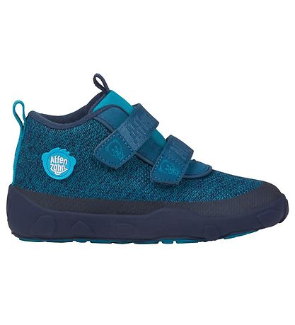 Affenzahn Støvler - Happy Smile - Tex - Barefoot - Blåe Sapphire