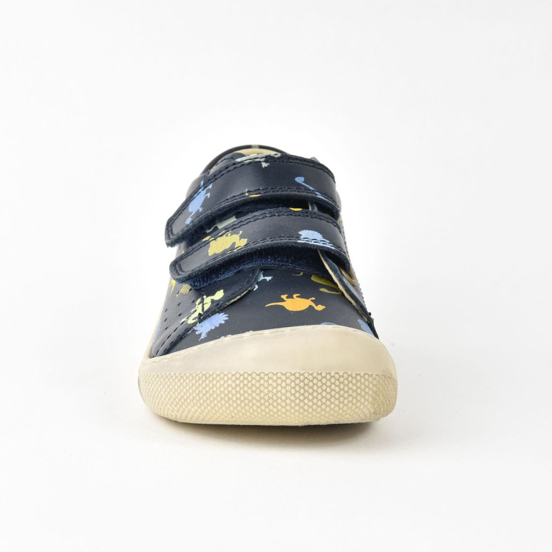 Naturino Naturino Barefoot Bira Velcros Print Dinosaures Navy