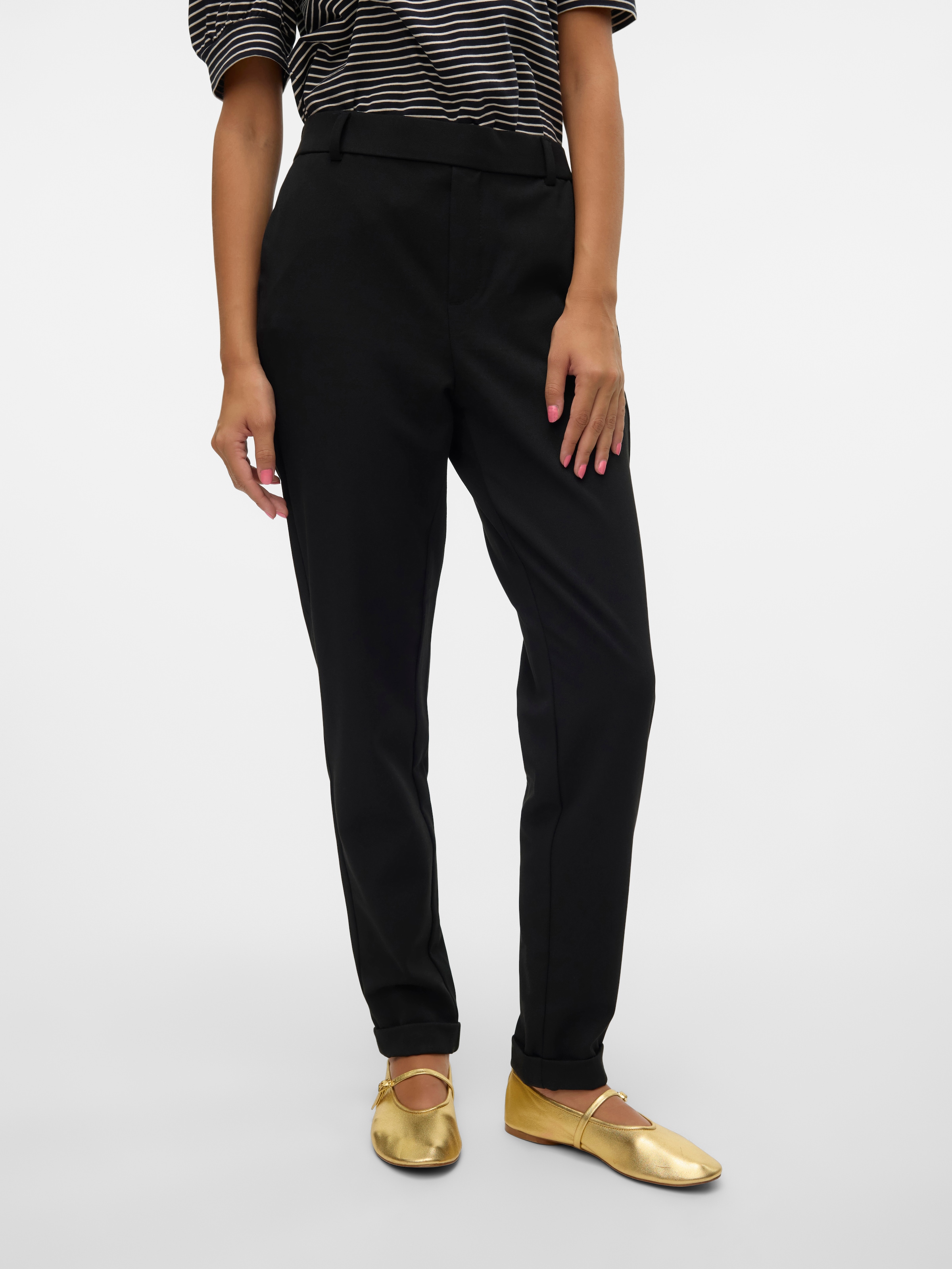 Vero Moda Anzughose »VMKAYA MW LOOSE SOLID PANT«