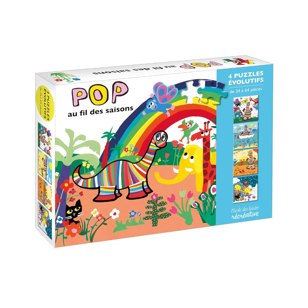 Pop Au Fil des Saisons - Puzzles Évolutifs