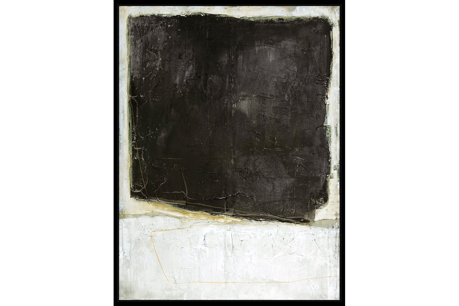 Blackout bilde Maleri 60x80 cm, med sort ramme
