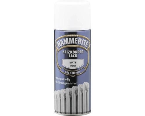 HAMMERITE radiatorverf, satijnwit, 400 ml