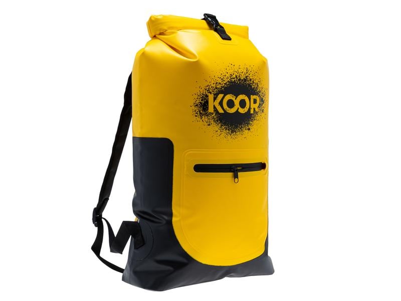KOOR Dry Bag Nieera Gelb 20 l Wasserdichter Schwimmsack