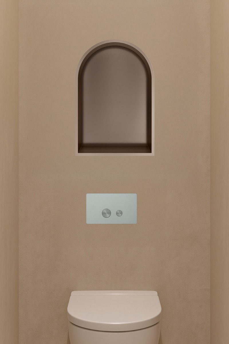 Hotbath &More inbouwnis toogmodel 30x45x10cm tuscan bronze
