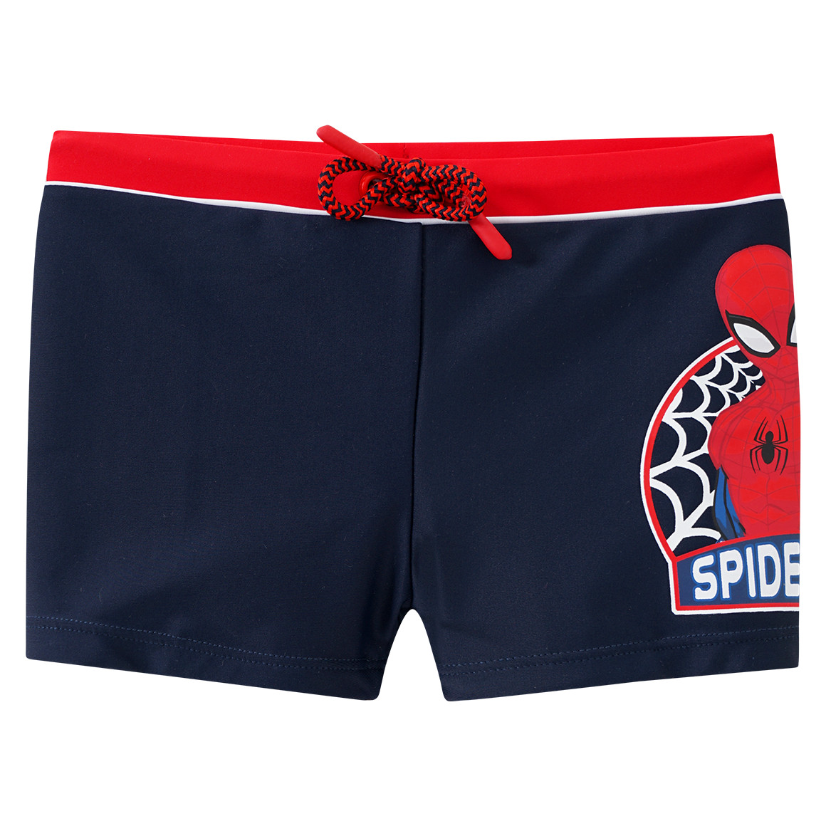 Topolino MARVEL Spider-Man Badehose mit Tunnelzug dunkelblau / rot