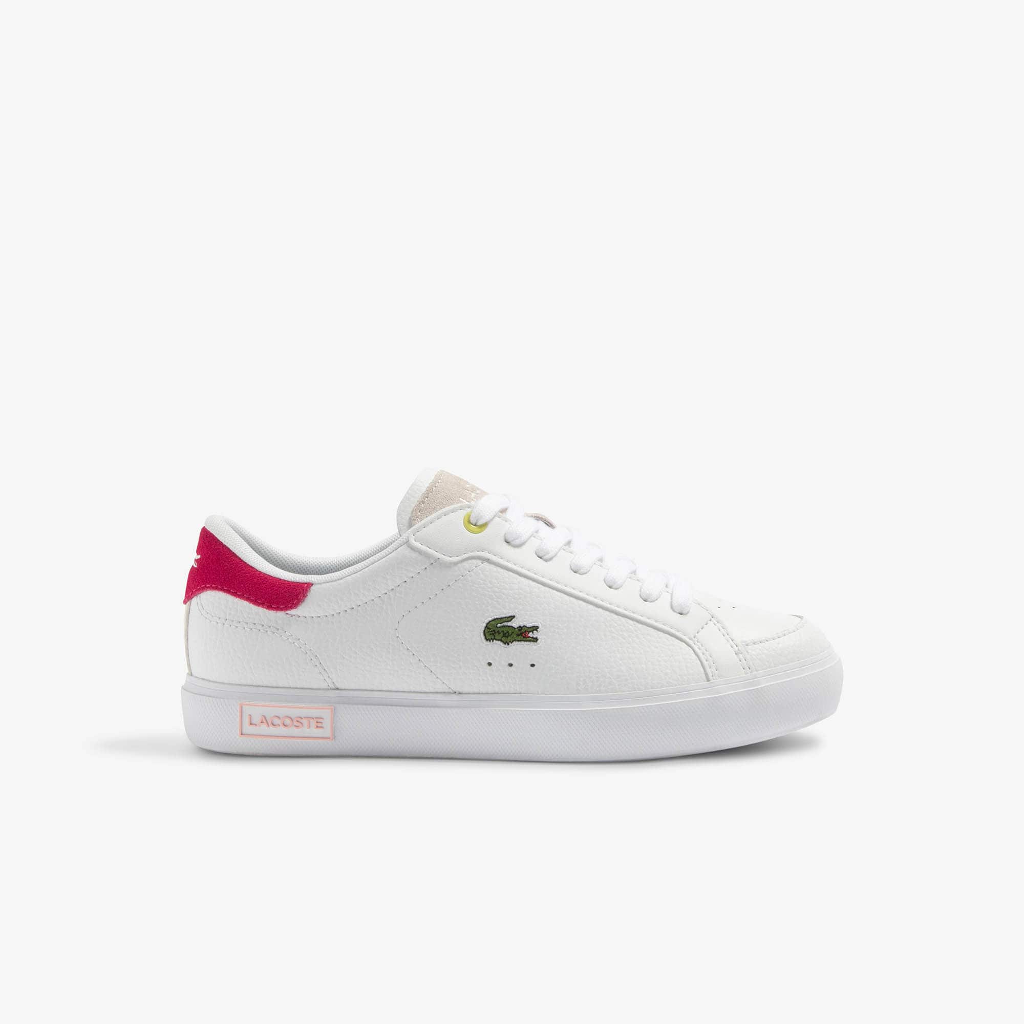 Sneakers Powercourt femme en cuir Sneakers - Blanc - Lacoste - Femme