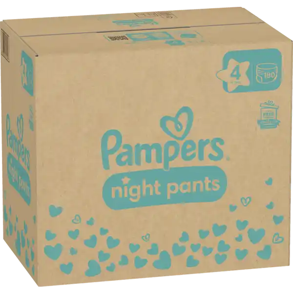 Baby dry Windeln Night Pants Gr. 4 (9-15 kg) Monatsbox