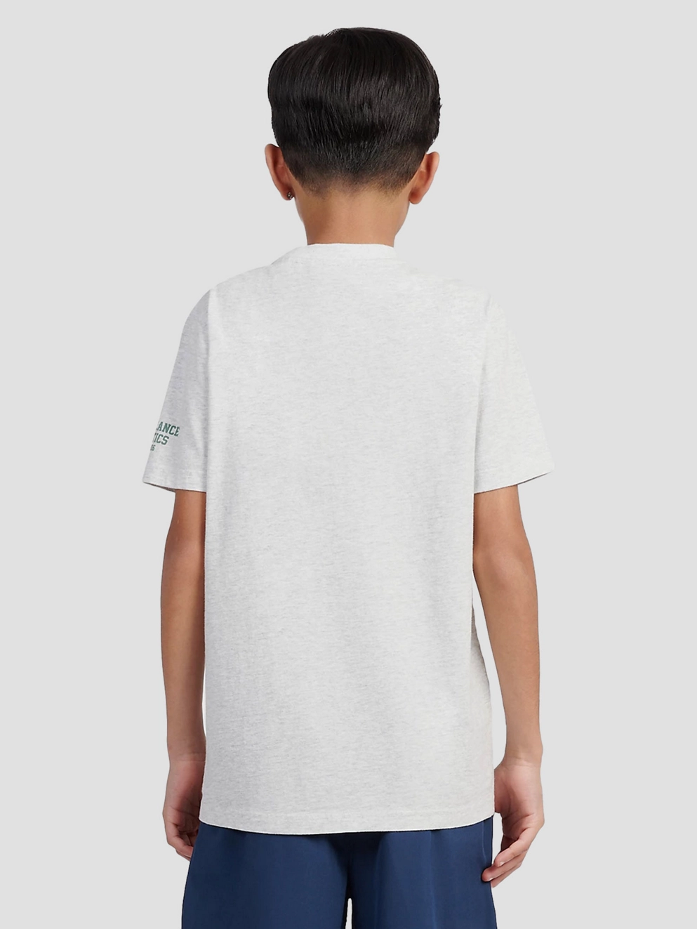 New Balance Mascot Athletics Kids T-Shirt ash heather
