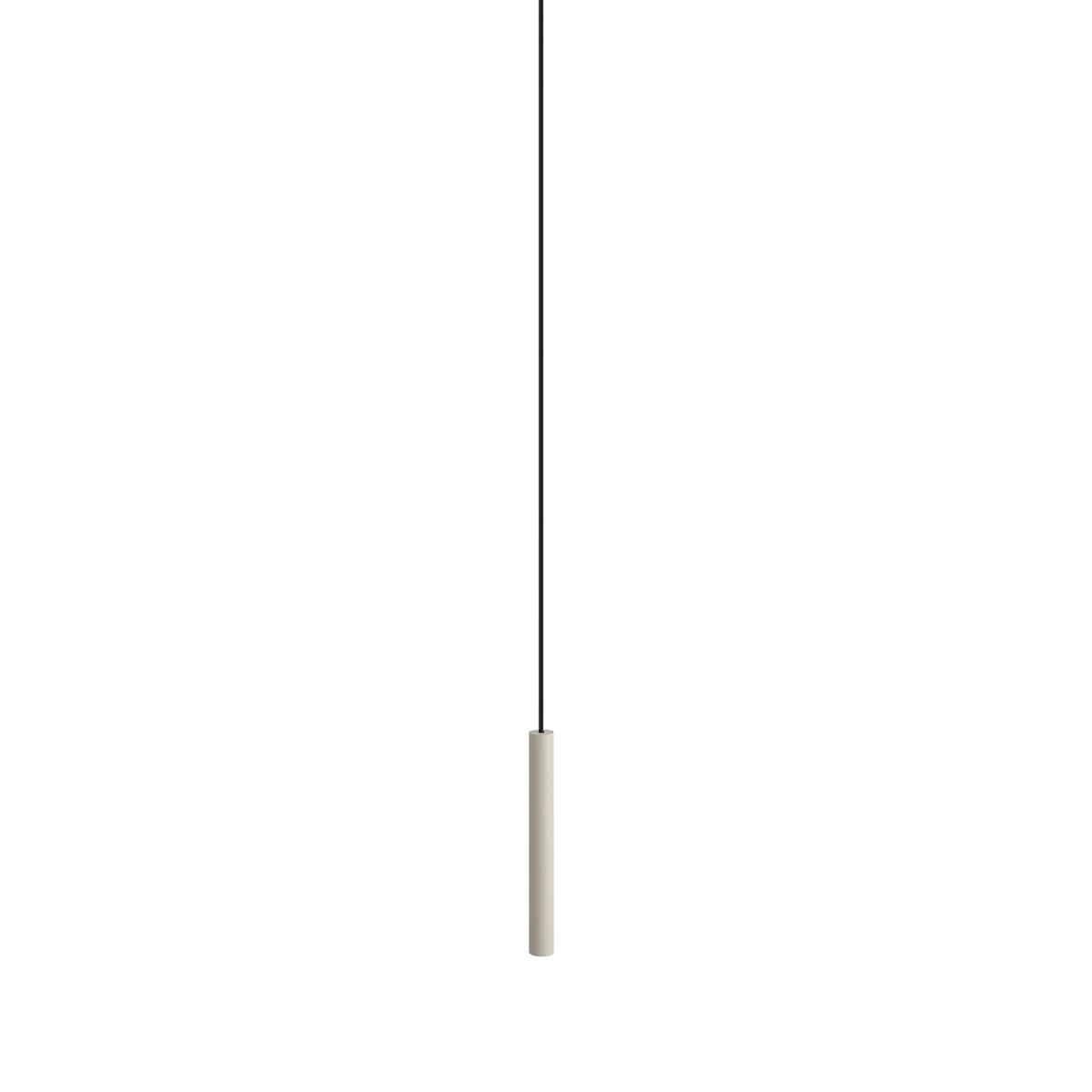 Moderne hanglamp beige met zwart voor railsysteem 1-fase - Iconic Frini