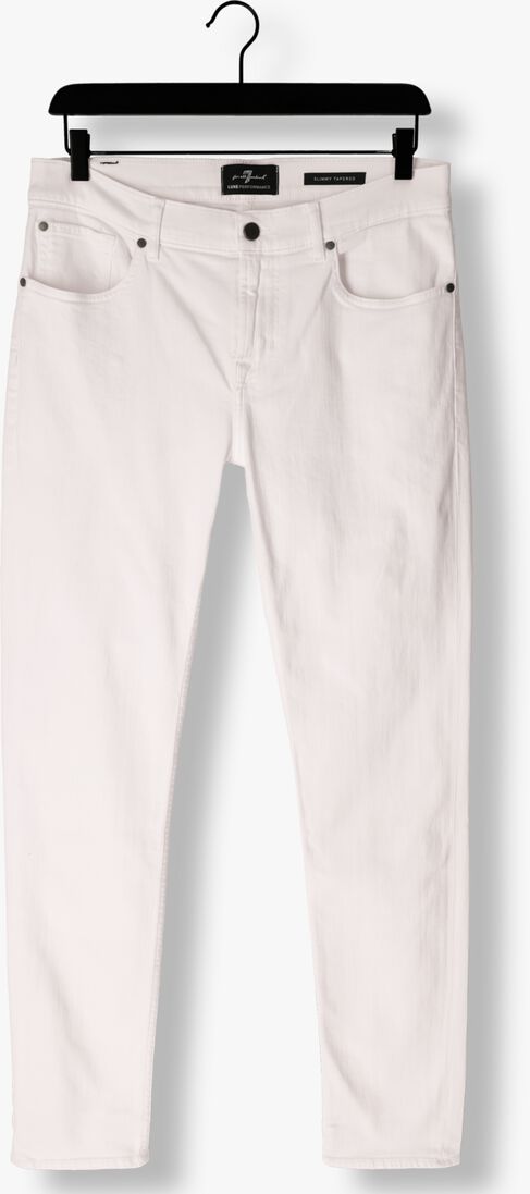 7 FOR ALL MANKIND witte 7 for all mankind slim fit jeans slimmy tapered luxe performance
