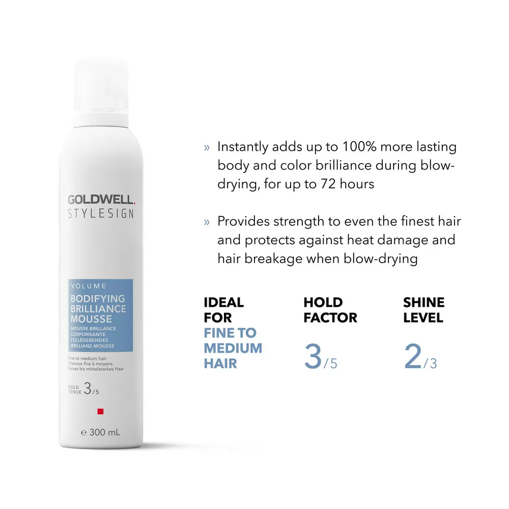 Goldwell StyleSign Bodifying Brilliance Mousse - 300 ml.