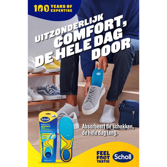 Scholl GelActiv Insoles Casual L