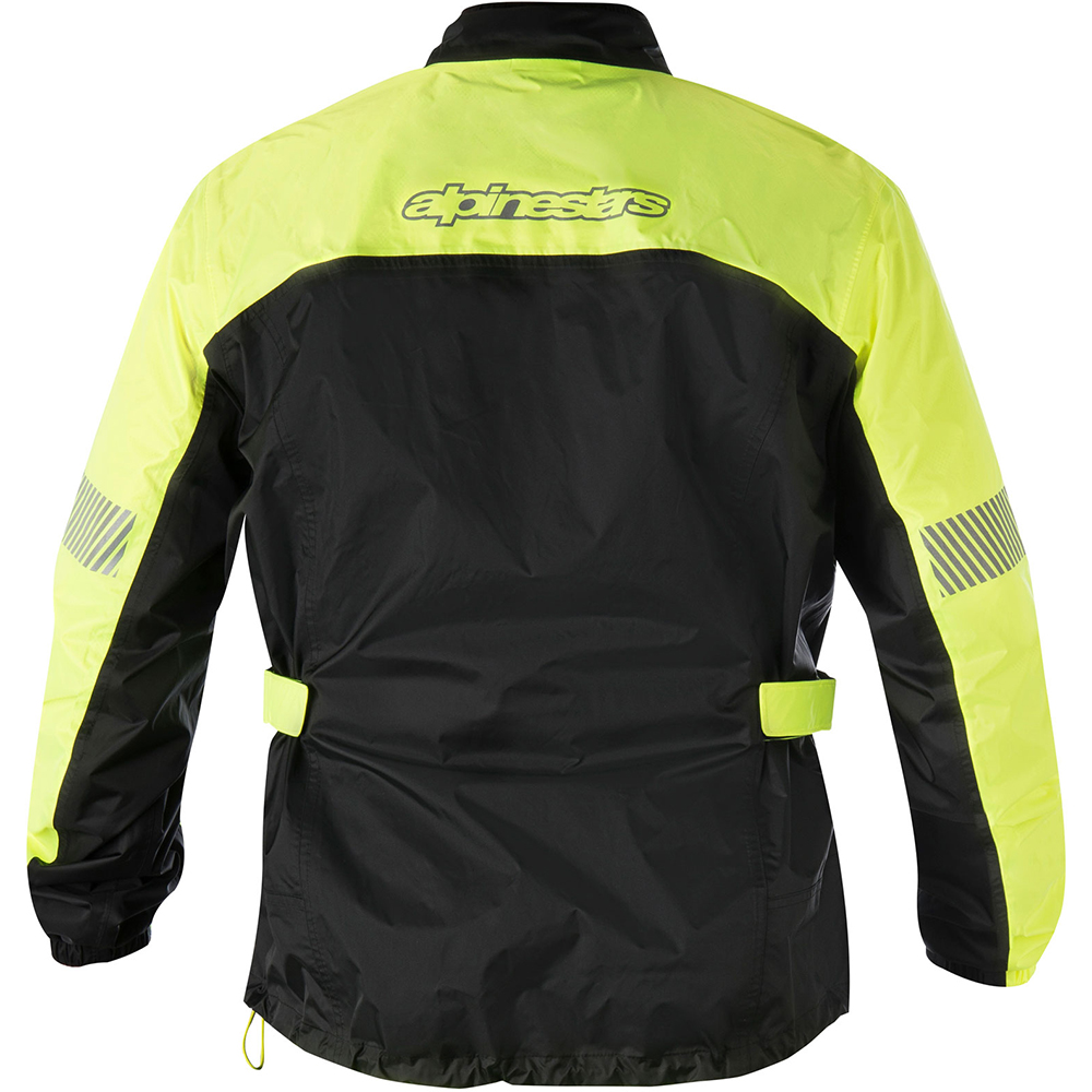Alpinestars - Veste de pluie Hurricane Noir / Jaune fluo