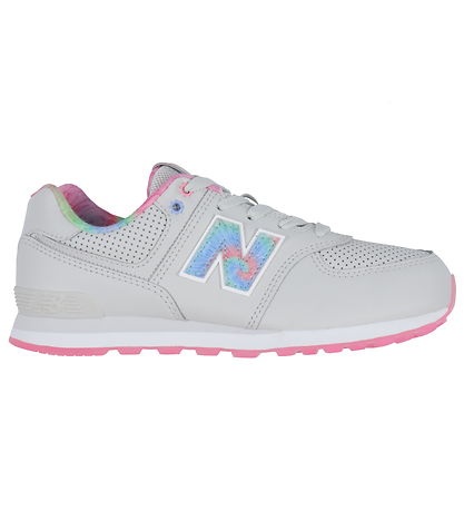 New Balance Schuhe - 574 - Grey Materie/Signal Pink