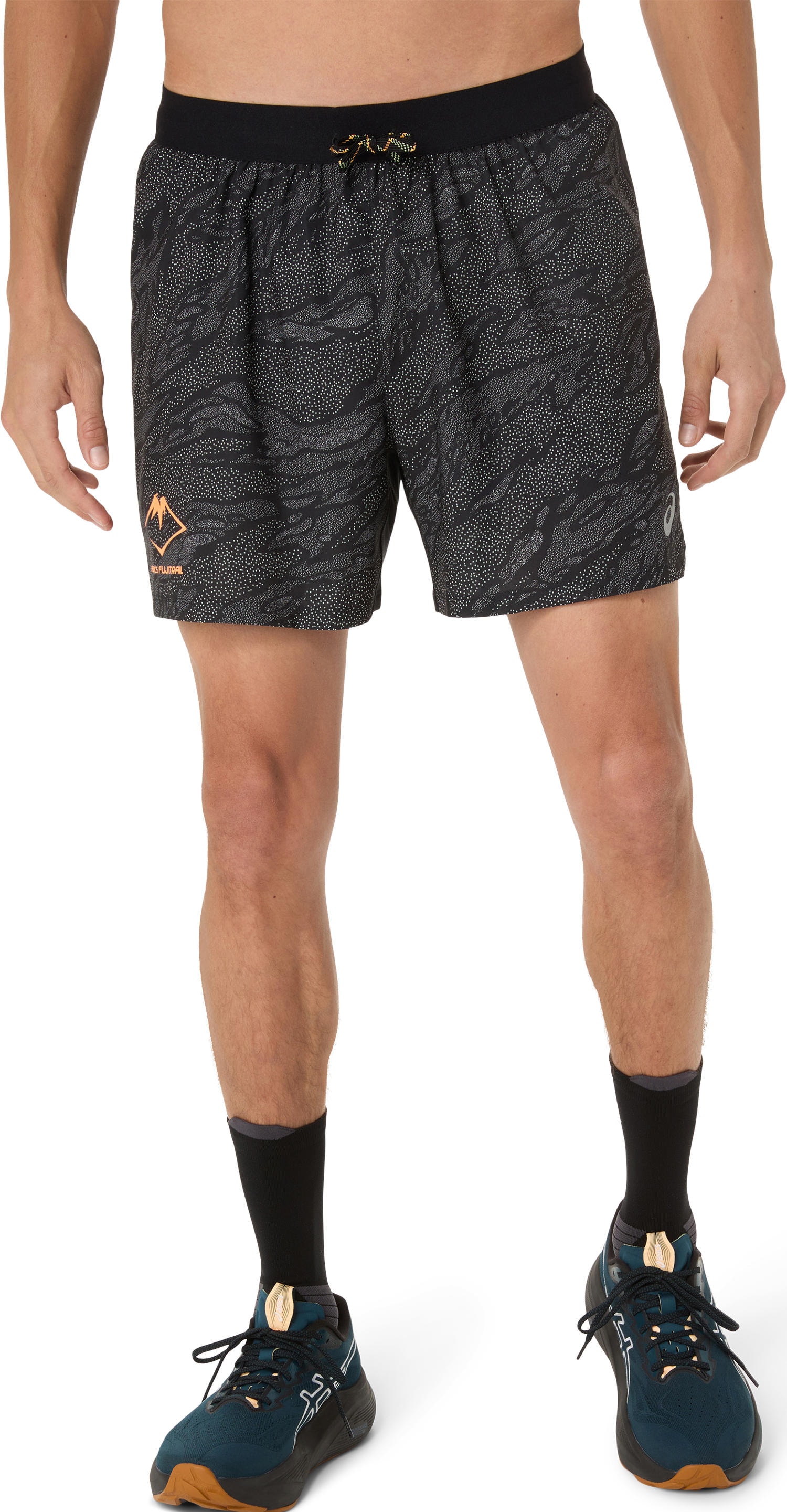 Asics Laufshorts »FUJITRAIL ALL OVER PRINT 5IN SHORT«