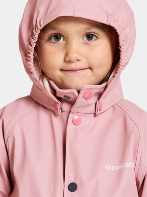 Didriksons Slaskeman Regnsett, Soft Pink