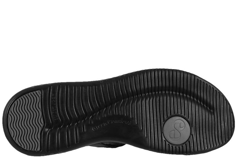 GREEN COMFORT LEAF I SORT GLAT SKIND