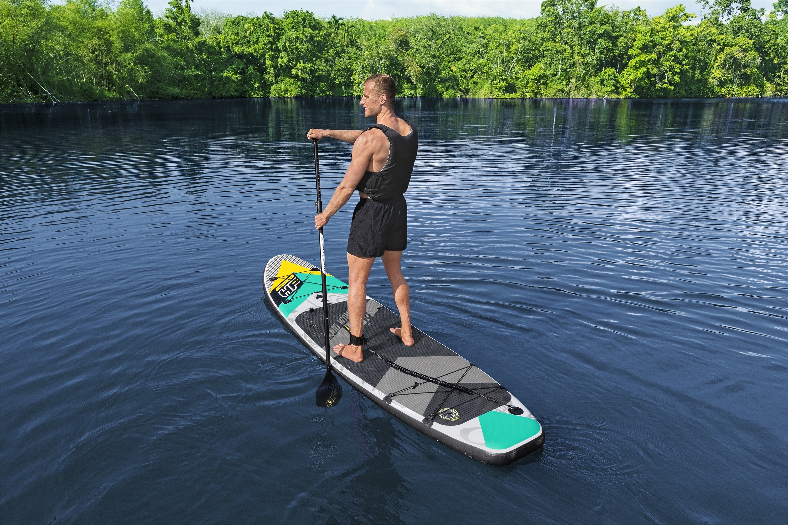 Stand Up Paddle AQUA WANDER mit Kajak Sitz 305 cm