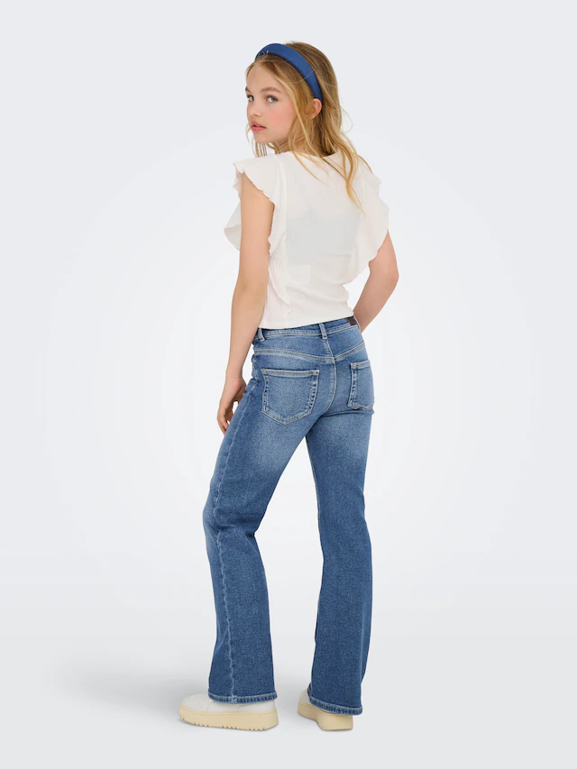 KIDS ONLY Bootcut-Jeans »KOGJUICY LIFE FLARED DNM CRO557 NOOS«
