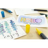 Bloc de cartes postales aquarelle, A6, 15 feuilles