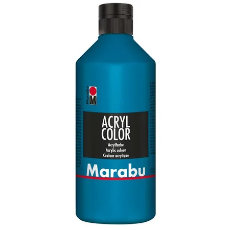 Marabu Acryl Color, Cyan 056, 500 ml