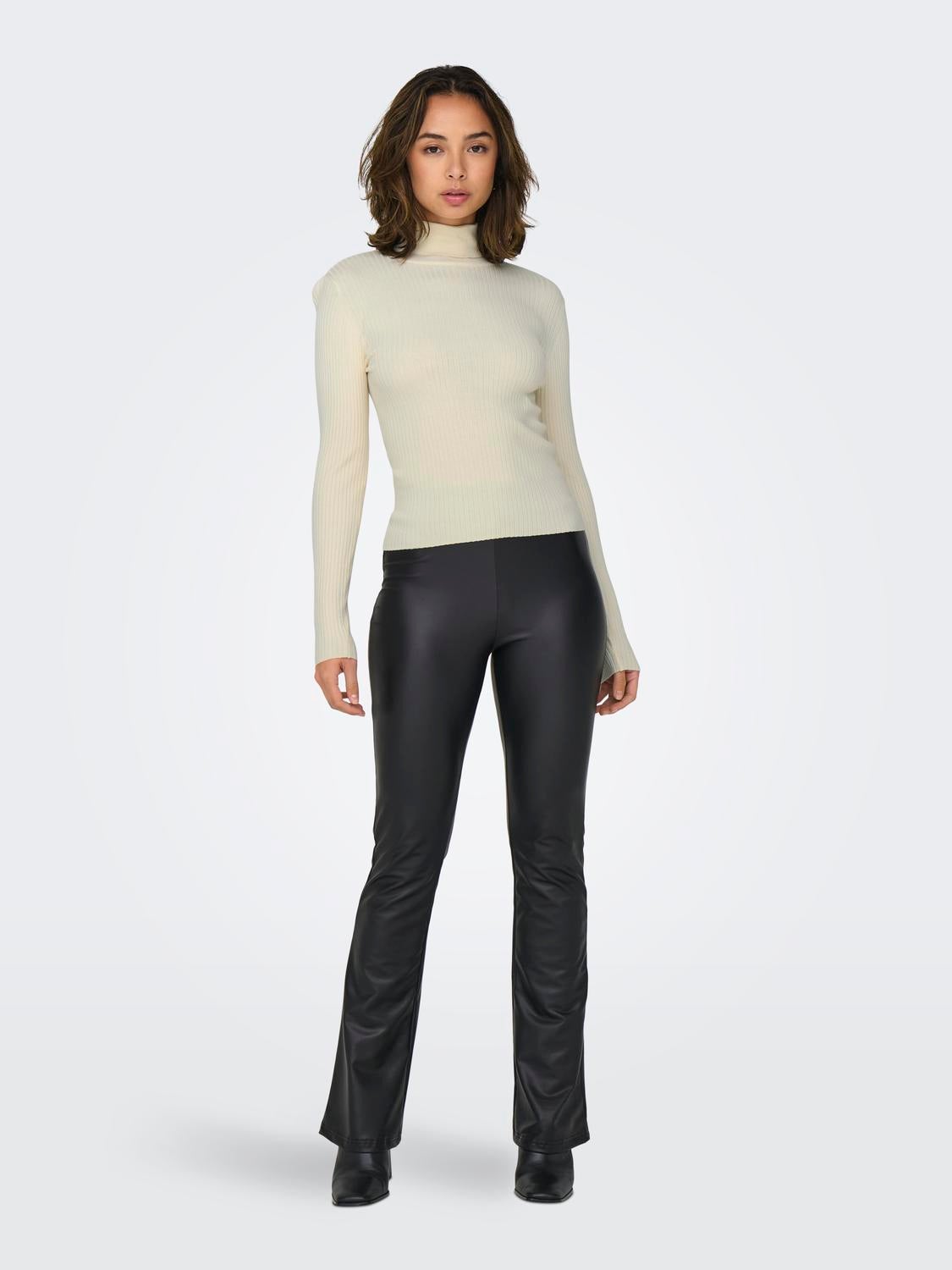 JDYPLUM Strickpullover Eggnog