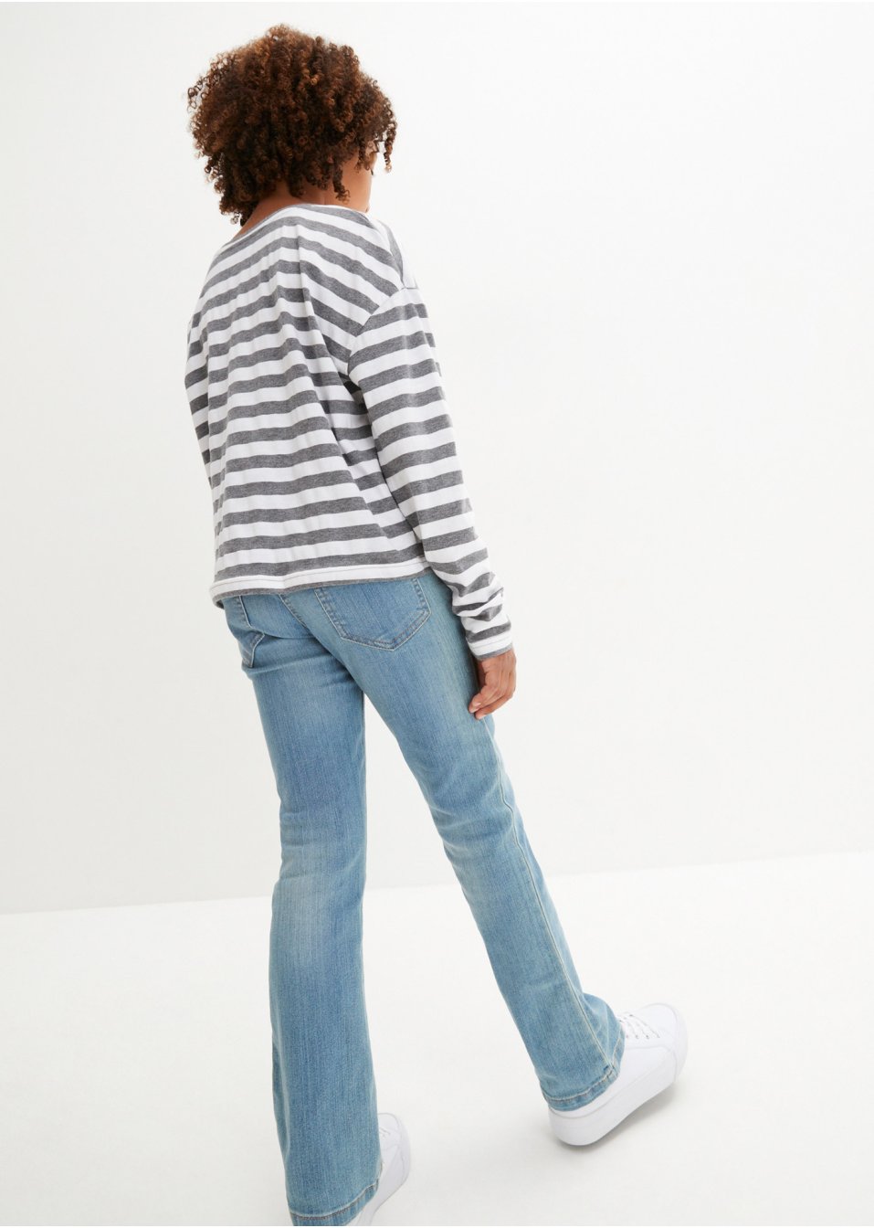 Lot de 2 T-shirts fille à manches longues