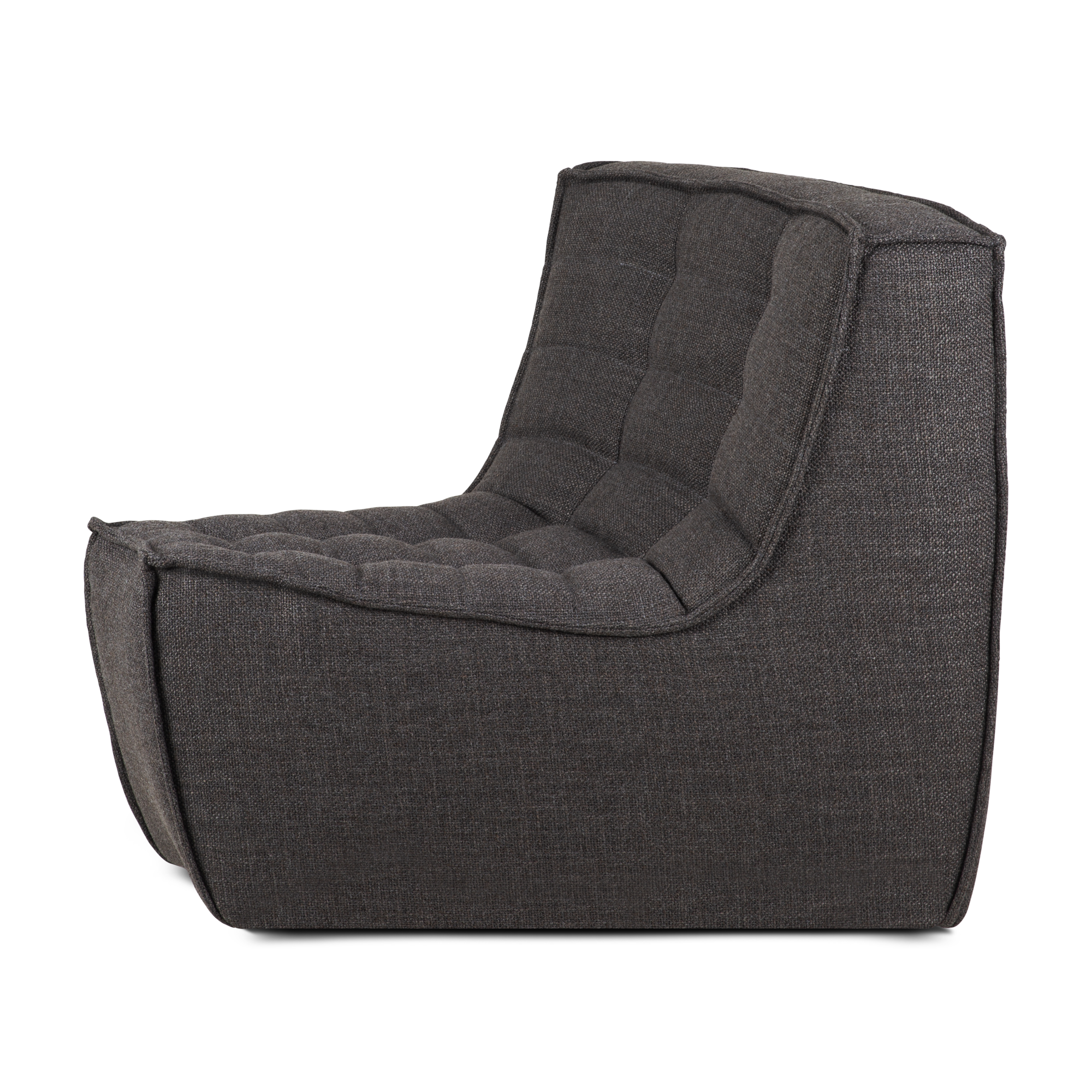 Sofa N701 45° round corner - dark grey