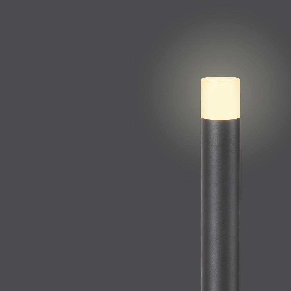 Padverlichting grafiet in zwart E27 IP44 900mm