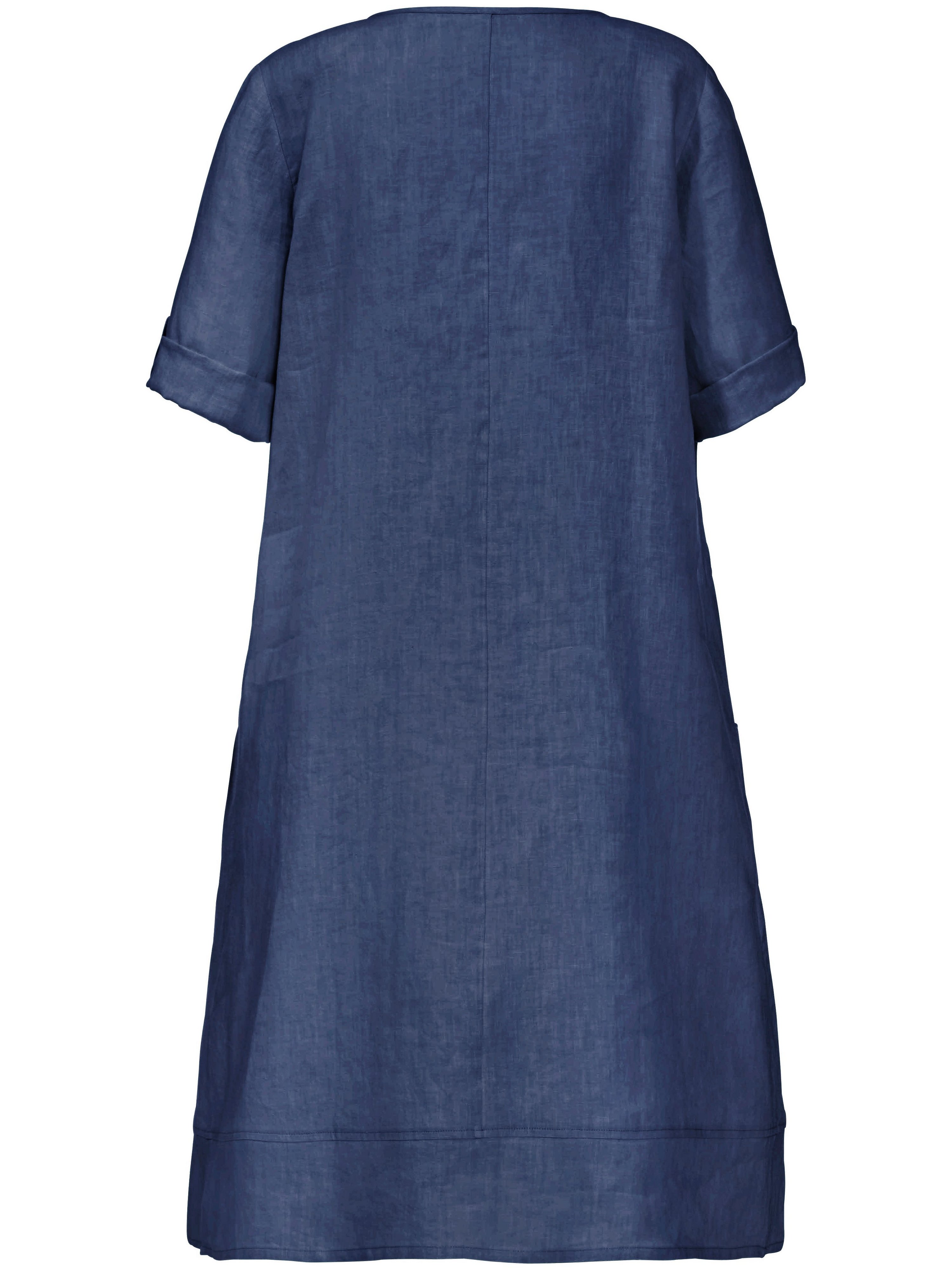Kleid aus 100% Leinen mit 3/4-Arm