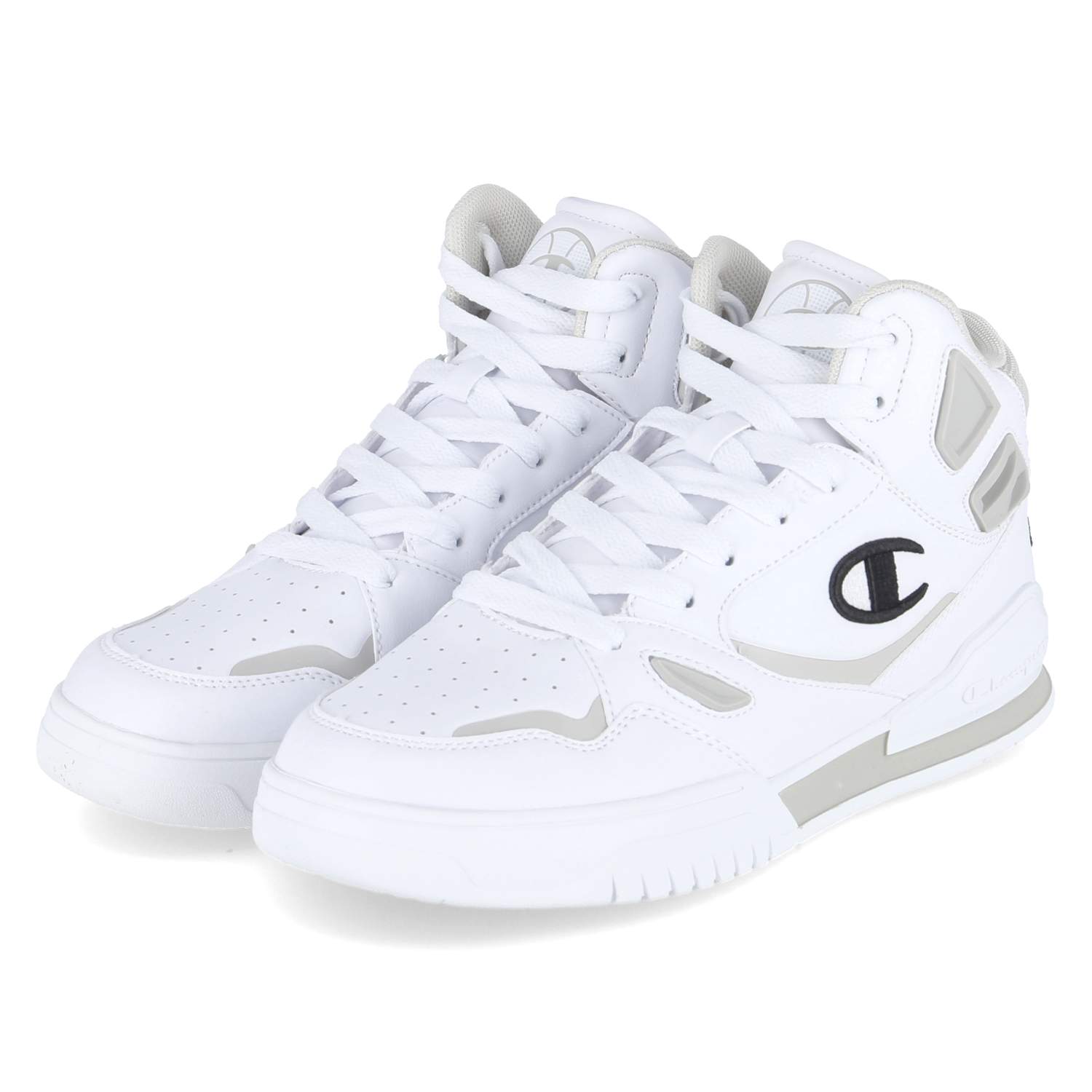 Champion High Sneaker 3 POINT TECH MID - wht/lt.grey