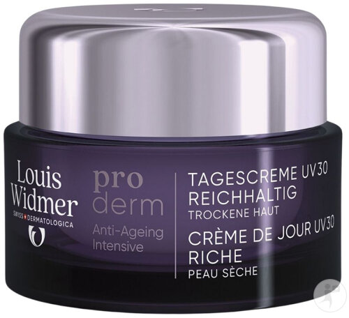 Louis Widmer Proderm Crème De Jour IP30 Riche Pot 50ml