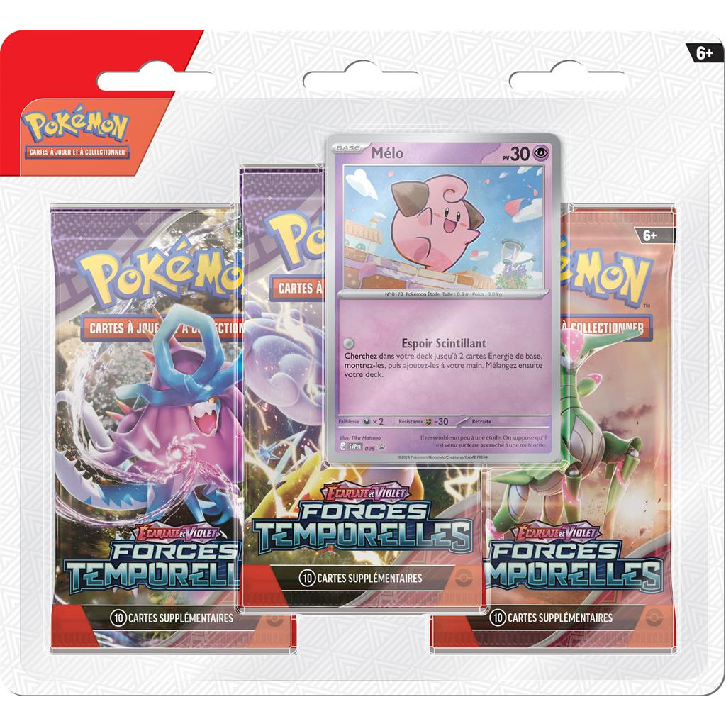 Pokémon EV05 : Pack 3 Boosters - Melo