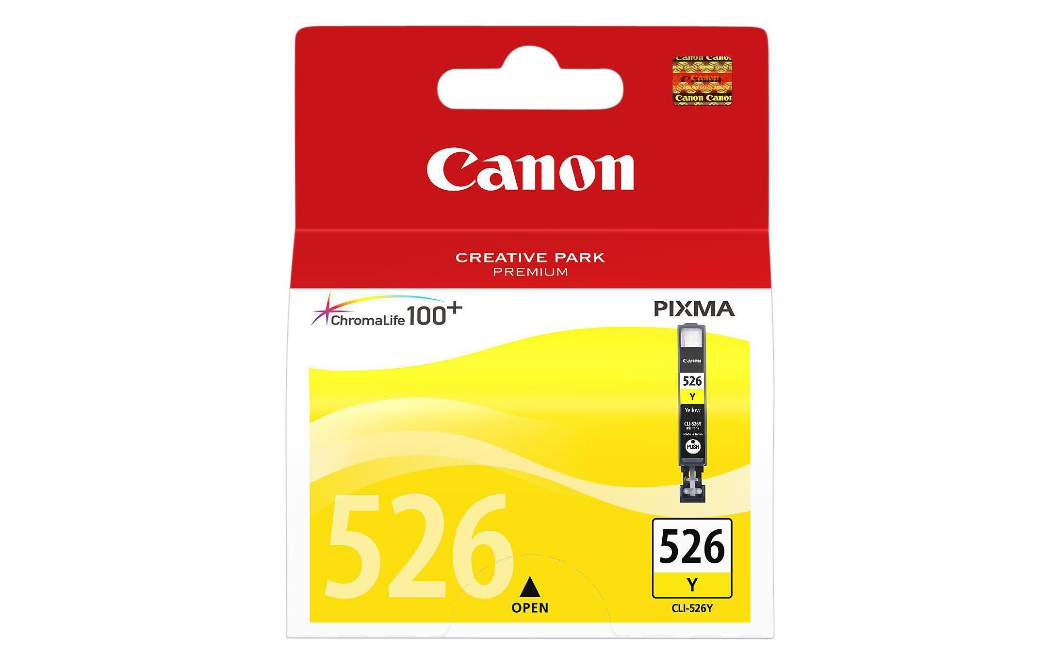 Tinte CLI-526Y YellowOriginal-Tinte, gelb