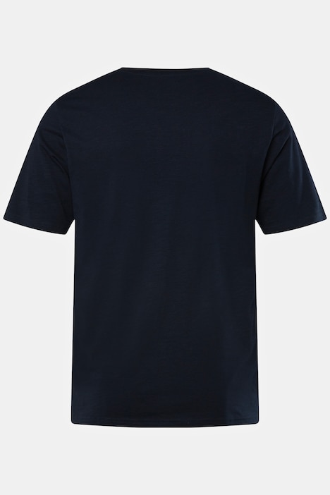 T-Shirt, Halbarm, Flammjersey, Rundhals, bis 8 XL