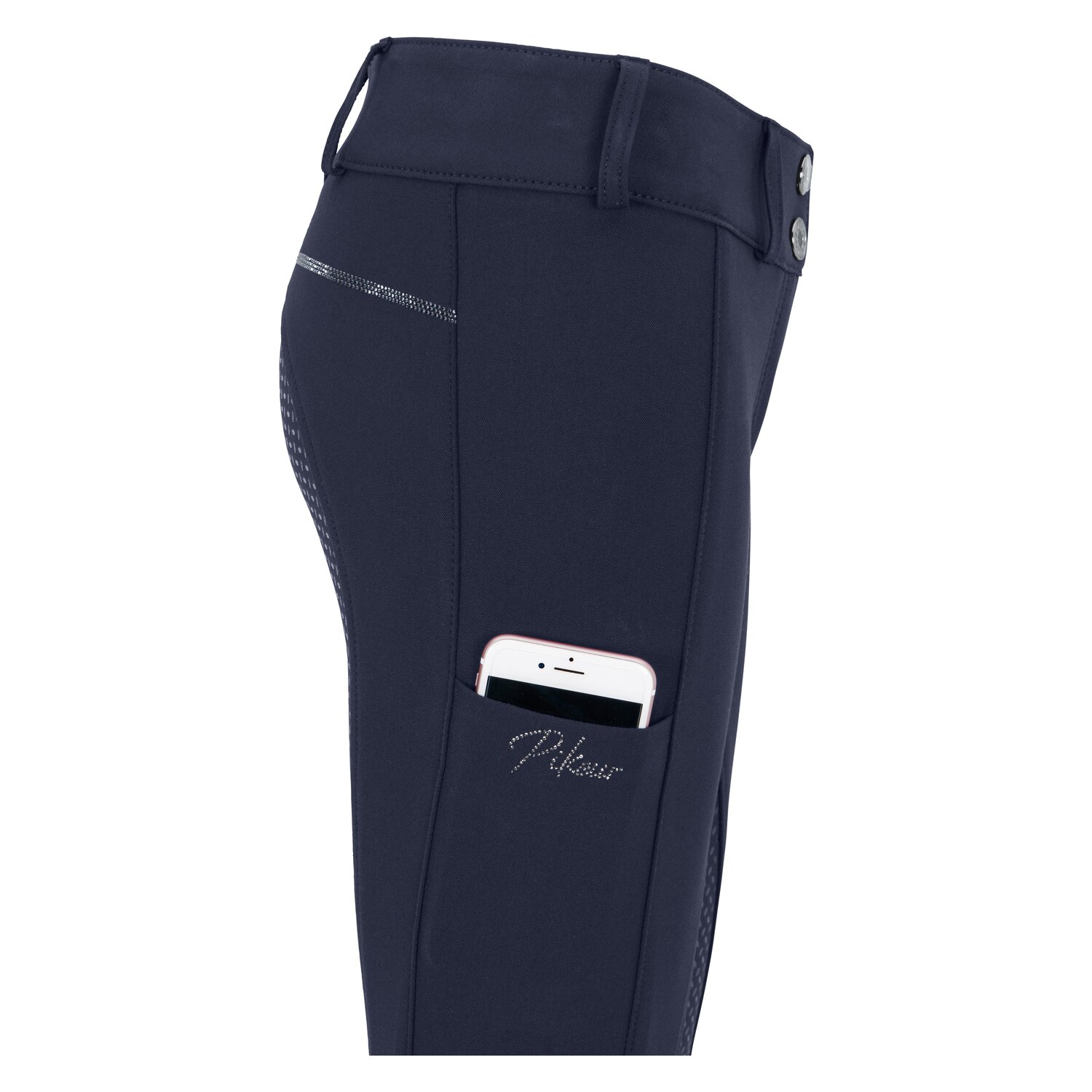 PIKEUR Gesäßeinsatz-Reithose Xenia Grip - nightblue