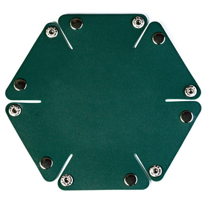 Piste de dés : Cuir Vert