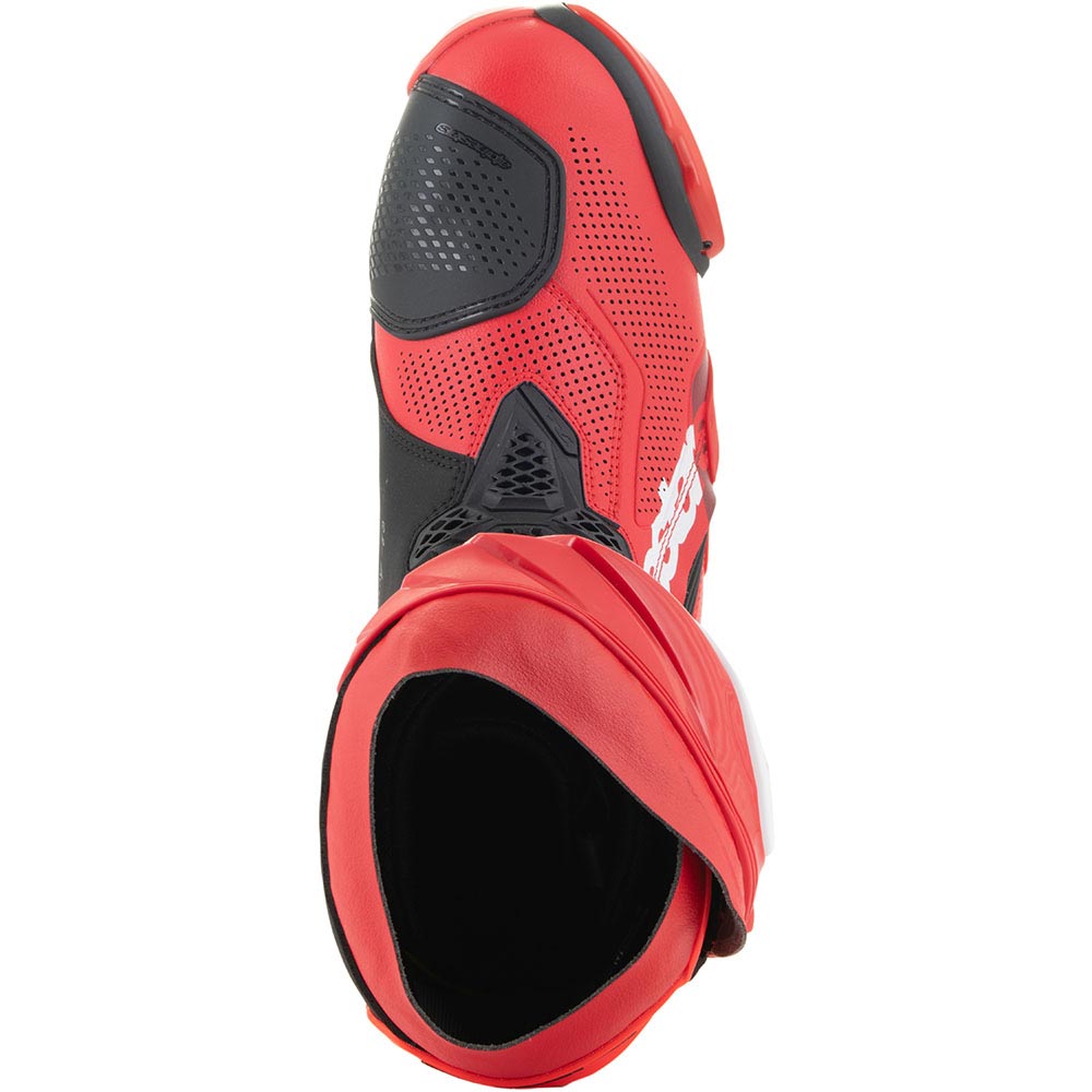 Alpinestars - Bottes Supertech R Vented Rouge / Rouge fluo