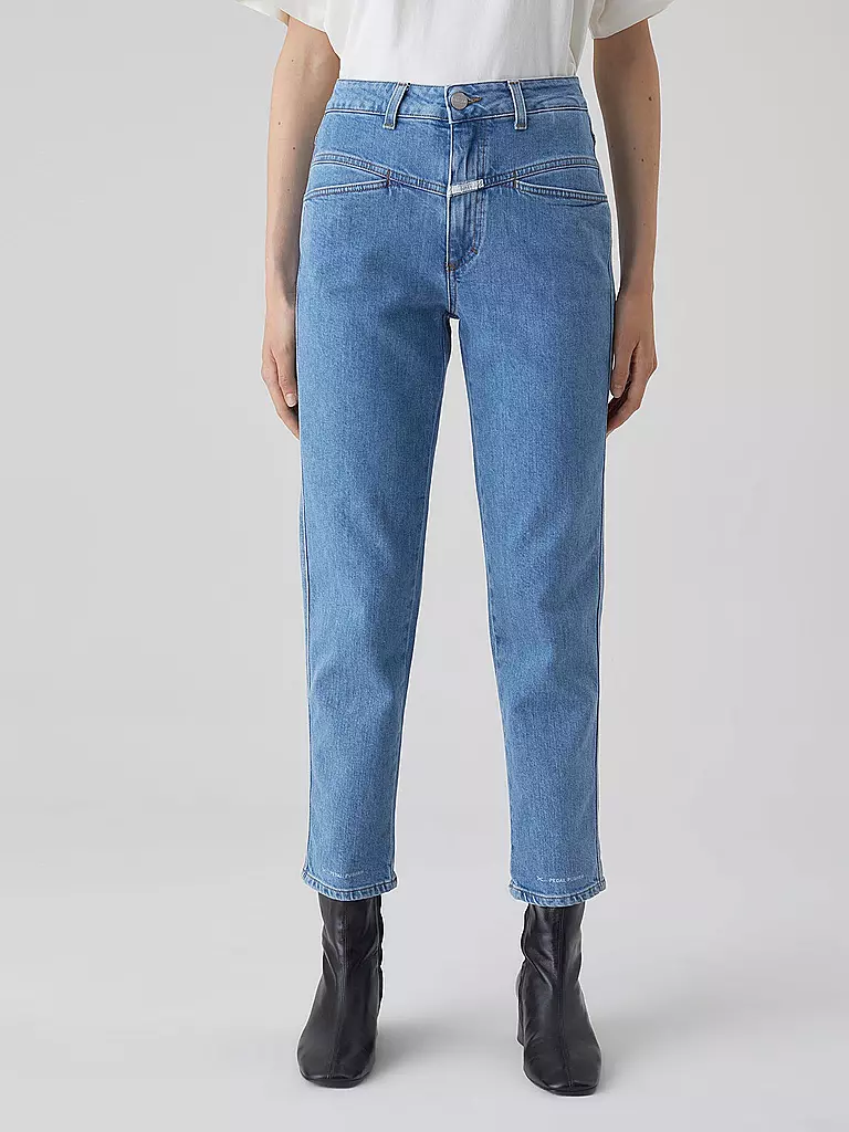 CLOSED Jeans Mom Fit PEDAL PUSHER 7/8 blau