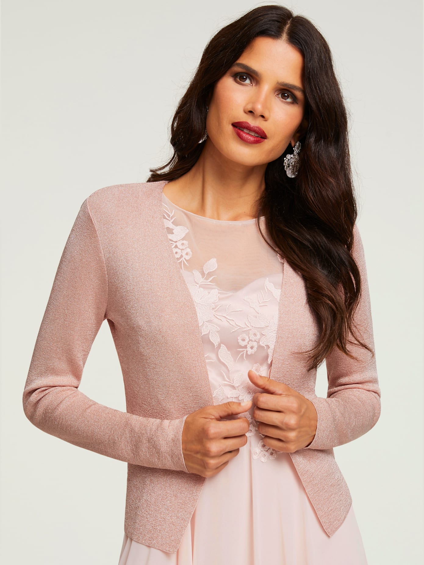 Veste en tricot style élégant