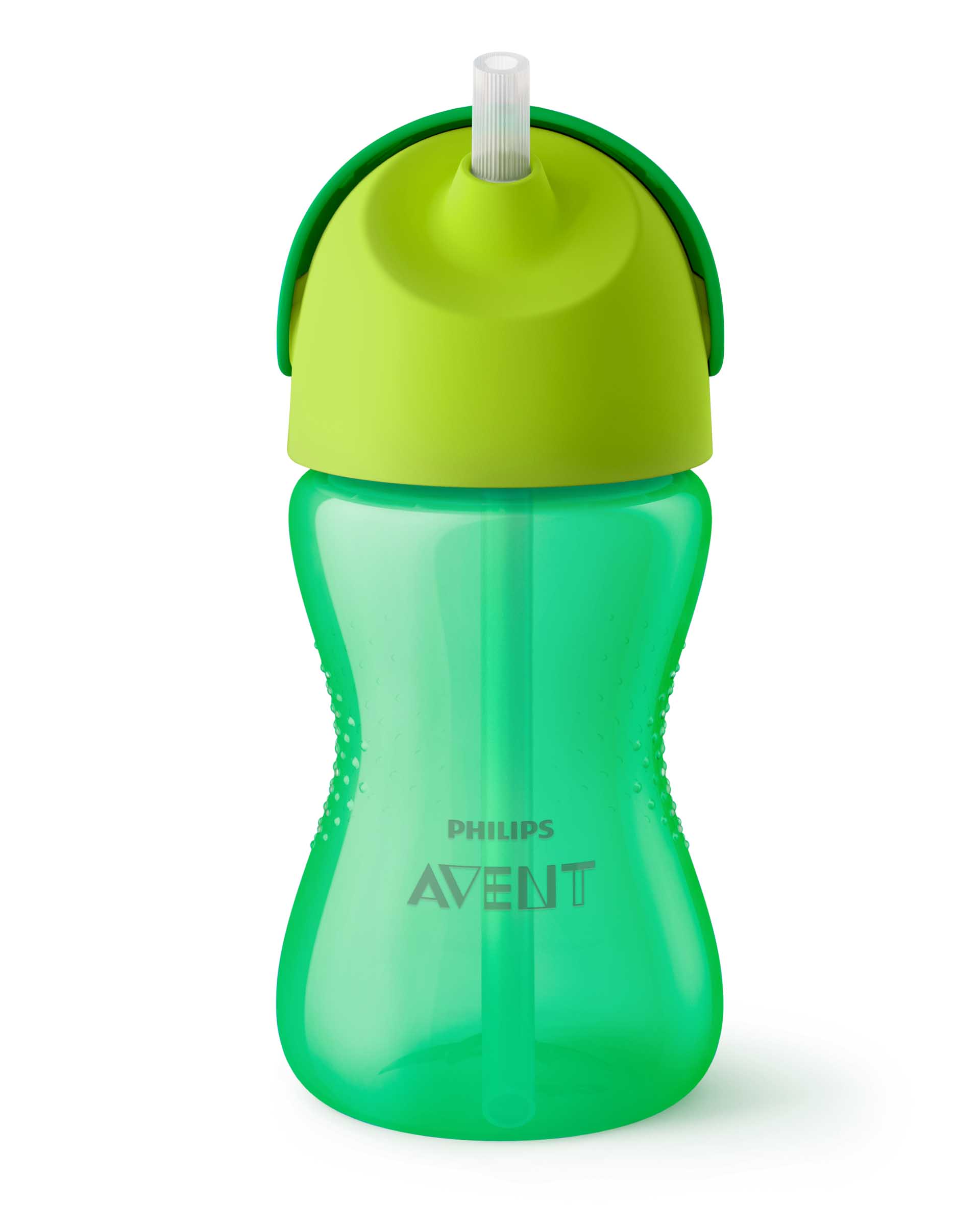 PHILIPS Strohhalm-Becher<br>1 Stück, 300ml, Boy grün