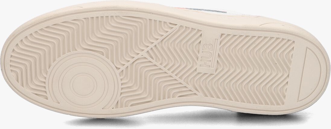 HUB witte hub lage sneakers court-z