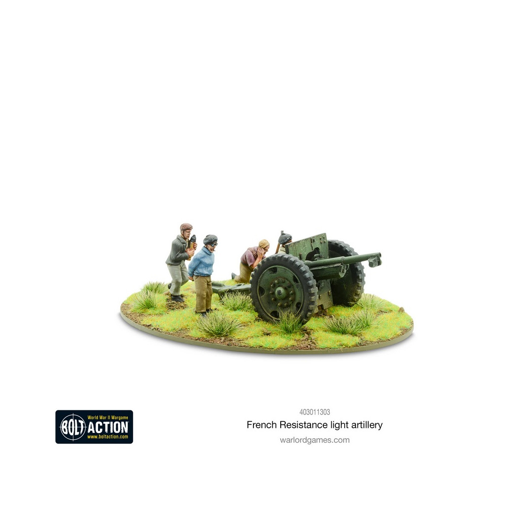 Bolt Action - French Resistance Light Artillery